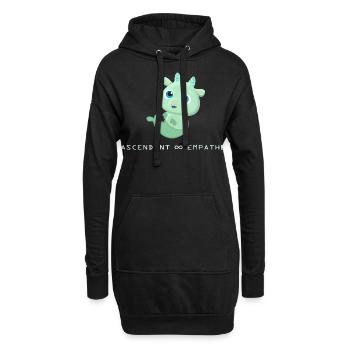 Capricorn - Hoodie Dress - black - Front