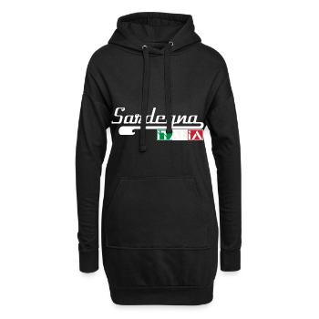 SARDEGNA ITALIA (w) - Sweat-shirt à capuche long Femme - noir - Devant