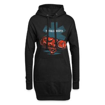 Cadeau paramédic d'urgence médicale - Sweat-shirt à capuche long Femme - noir - Devant