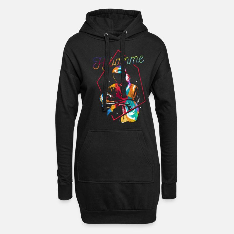Regalo dell'ostetrica - Vestitino con cappuccio - nero