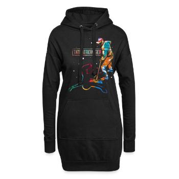 Tatortreiniger Geschenk - Hoodie-Kleid - Schwarz - Vorne