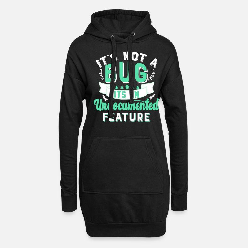 Computer Scientist Computer engineer Gifts Shirt - Hoodie-Kleid - Schwarz