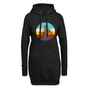 Motocross Motocross Ladies Motocross Girls - Sweat-shirt à capuche long Femme - noir - Devant