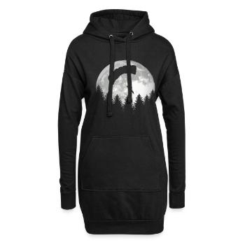 Skydiving Skydiving Shirt - Hoodie Dress - black - Front