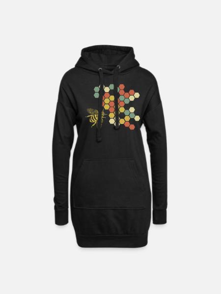 Beekeepers beekeepers - Hoodie Dress - black
