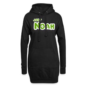 Nom de Noé - Sweat-shirt à capuche long Femme - noir - Devant