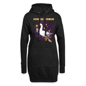 Goose Witch - Hoodie-Kleid - Schwarz - Vorne