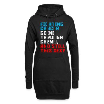 Chemo motivation - Hoodie Dress - black - Front