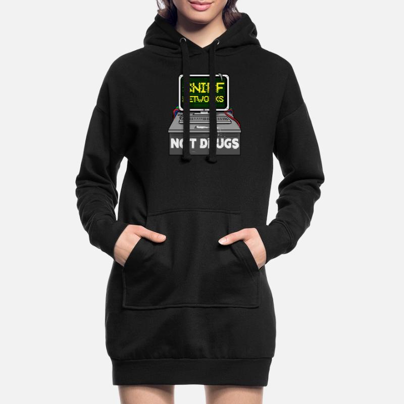 Programmierer Code Informatik Hacker CMD Geschenk Hoodie-Kleid