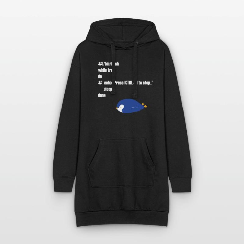 Funny Linux programmer computer scientist gift Hoodie Dress