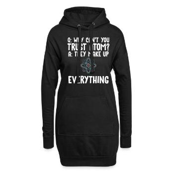 Physicist atom physics - Hoodie Dress - black - Front