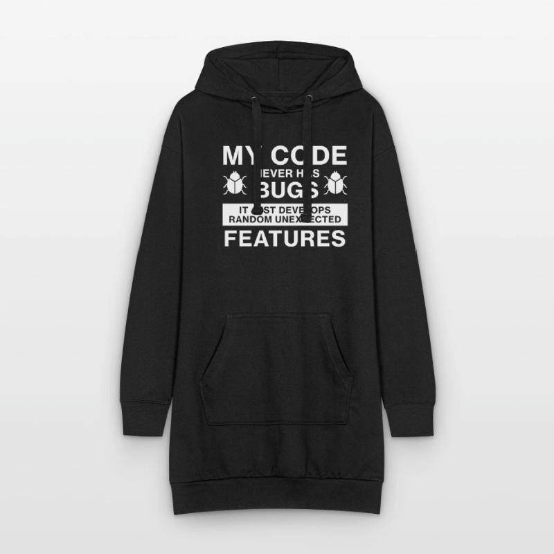 Hoodie-Kleid