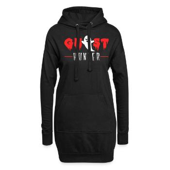 Ghost hunter paranormal investigator - Hoodie Dress - black - Front