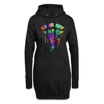 Radiology RT - Radiologen & Röntgentechniker - Hoodie-Kleid - Schwarz - Vorne