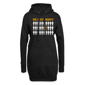 Saxophone Saxophoniste Sax Jazz Musique Cadeaux - Sweat-shirt à capuche long Femme - noir - Devant