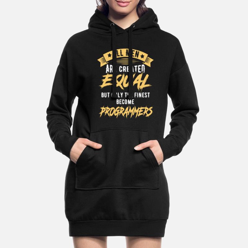 Programmierer Coder Entwickler Geschenk Hoodie-Kleid