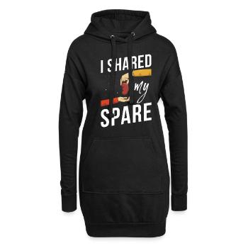Nierentransplantation Spruch für einen - Hoodie-Kleid - Schwarz - Vorne