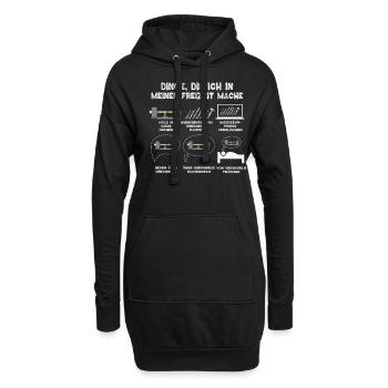 Turner Turners Turning Bench Turner - Sweat-shirt à capuche long Femme - noir - Devant