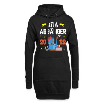 Kita Abgänger 2022 - Hoodie-Kleid - Schwarz - Vorne