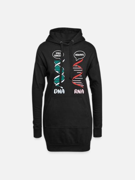 Professeur de biologie Biologiste Microbiologie Biologiste - Sweat-shirt à capuche long Femme - noir