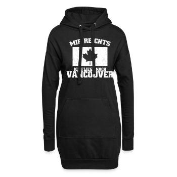 Vancouver Mir Rich Canada - Hoodie Dress - black - Front