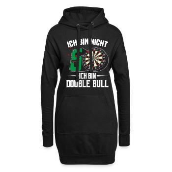 50. Geburtstag Darts Geschenk 50 Ehrentag Männer - Hoodie-Kleid - Schwarz - Vorne