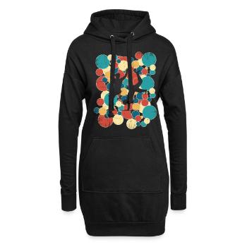 Capoeira - Sweat-shirt à capuche long Femme - noir - Devant