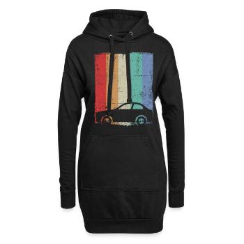 Automobilkaufmann Auto Verkäufer Automobil - Hoodie-Kleid - Schwarz - Vorne