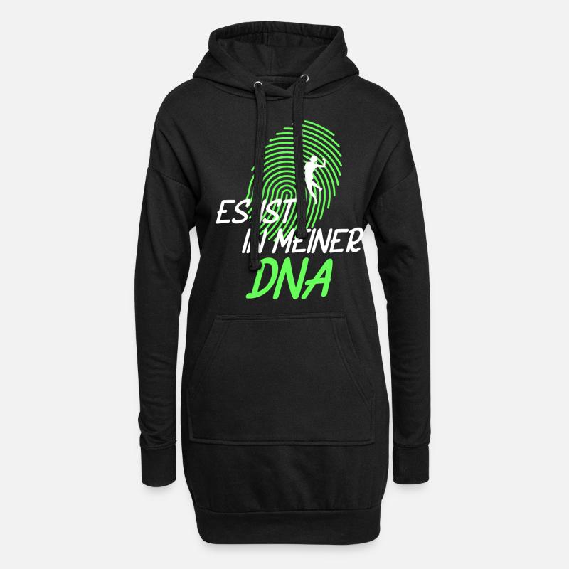 Faustball Faustballer Faustballspieler - Hoodie-Kleid - Schwarz