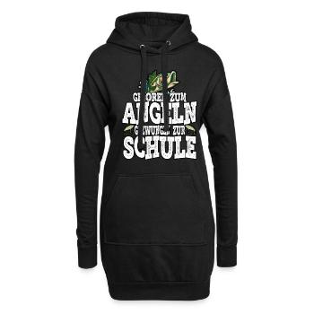 Pêcheur pêcheur à la pêche Équipement de pêche Disant - Sweat-shirt à capuche long Femme - noir - Devant
