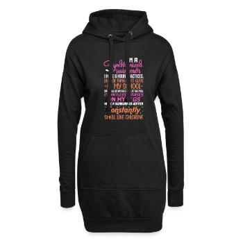 Natation synchronisée Natation Sportive Cadeau - Sweat-shirt à capuche long Femme - noir - Devant