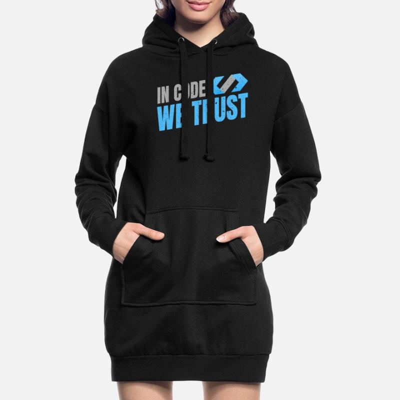 Programmeur Coder Développeur de logiciels Sweat-shirt à capuche long Femme
