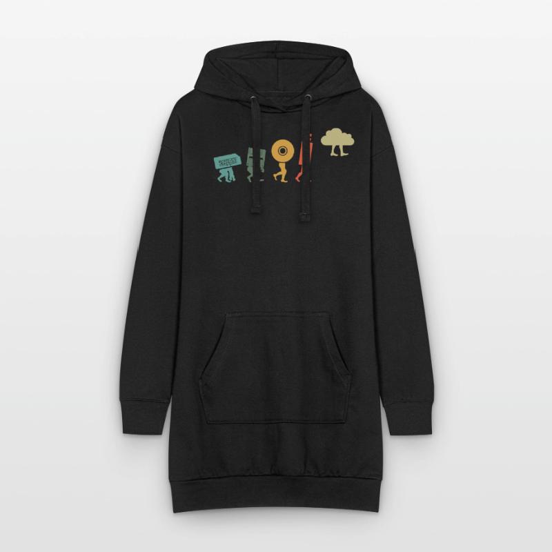 Cloud Computing, Programmer Nerd Hoodie Dress