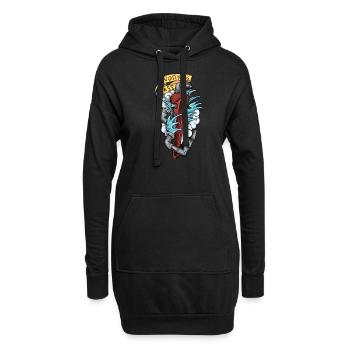 Plumber I guild heating engineer motif for plumber - Hoodie Dress - black - Front