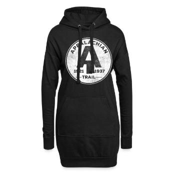 Appalachian Trail, Hiking, U.S. National Park - Hoodie Dress - black - Front