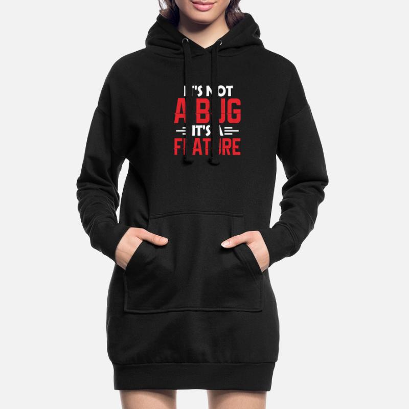 Programmierer Compuer Nerd Coder Software Geschenk Hoodie-Kleid