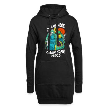 Disc Golf Discgolf - Sweat-shirt à capuche long Femme - noir - Devant