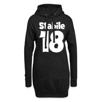 18 Geburtstag Junge Geschenk lustig 18. Ehrentag - Hoodie-Kleid - Schwarz - Vorne