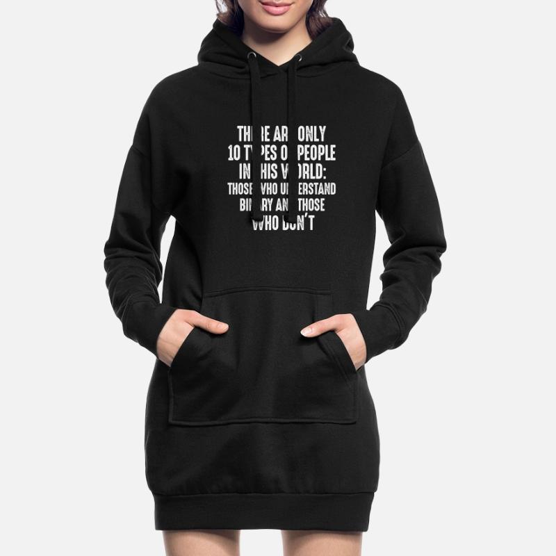 Programmierer Compuer Nerd Coder Software Geschenk Hoodie-Kleid