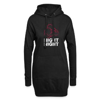 Jiu Jitsu Bjj Arts Martiaux Jiu-Jitsu Combat Cadeau - Sweat-shirt à capuche long Femme - noir - Devant