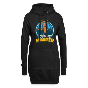 Puppet Master Puppenspieler Puppe - Hoodie-Kleid - Schwarz - Vorne