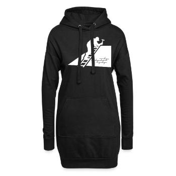 Profession de couvreur Formation Artisan Cadeau - Sweat-shirt à capuche long Femme - noir - Devant