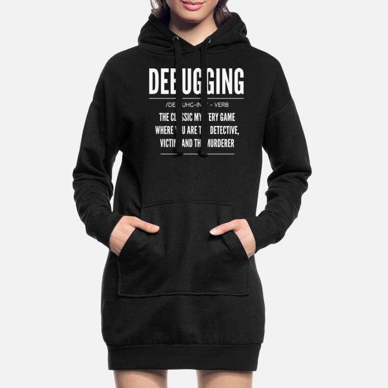 Debugging, Programmer, Encoder Hoodie Dress