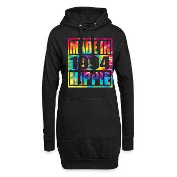 Hippie Birthday 1994 - Hoodie-Kleid - Schwarz - Vorne