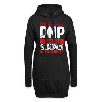 DNP Doctor Funny DNP Nurse Appreciation Nurses - Hoodie-Kleid - Schwarz - Vorne