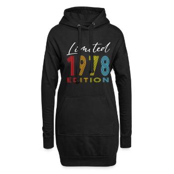 Édition limitée 1978 - Sweat-shirt à capuche long Femme - noir - Devant