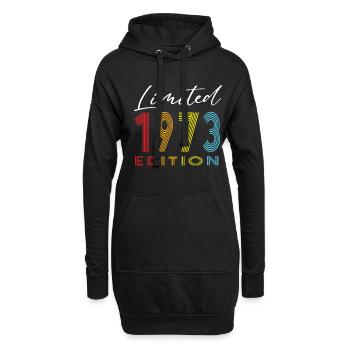 Édition limitée 1973 - Sweat-shirt à capuche long Femme - noir - Devant