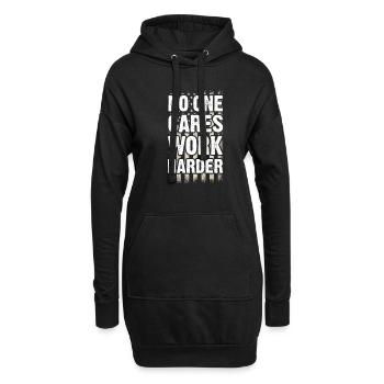 Motivation - Hoodie-Kleid - Schwarz - Vorne