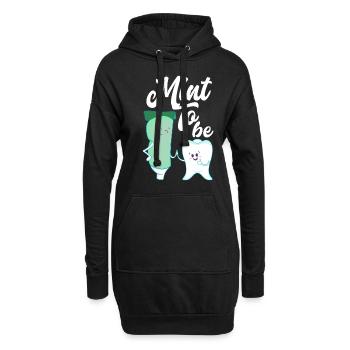 Dentiste Assistant dentaire Assistant dentaire Cadeau - Sweat-shirt à capuche long Femme - noir - Devant
