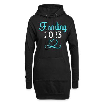 Firmling 2023 Firmung - Hoodie-Kleid - Schwarz - Vorne